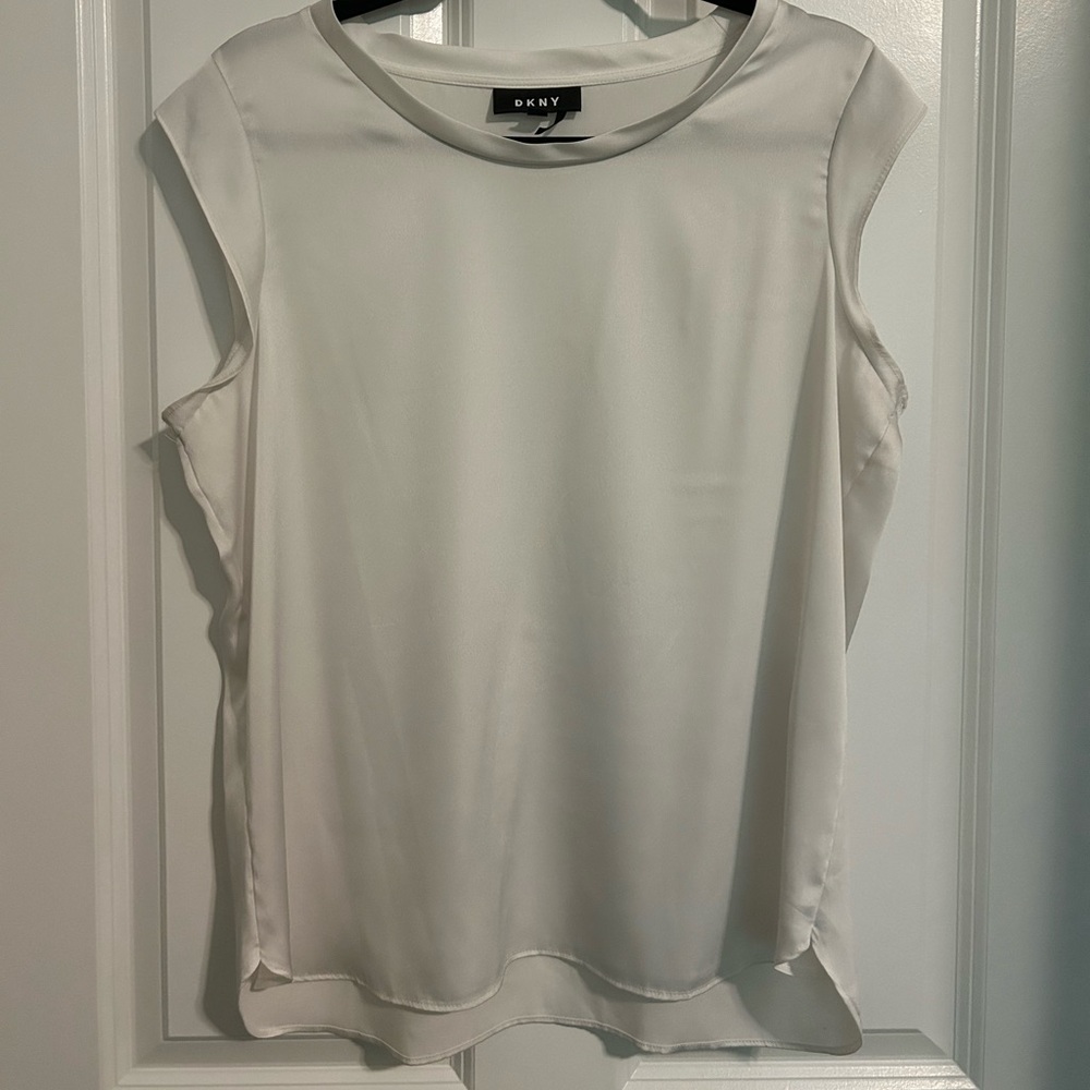 White DKNY Top